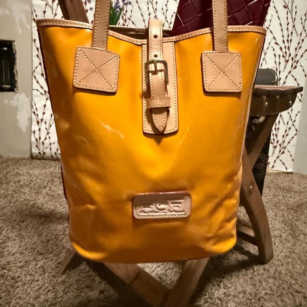 Dooney & Bourke Yellow Crossbody Bag